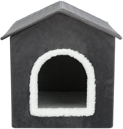 Trixie Hundekorb / Katzenkorb Haus Livia Grau / Weiss